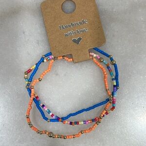 Minimalist Color Therapy 2mm Beaded Stretch Bracelet Set